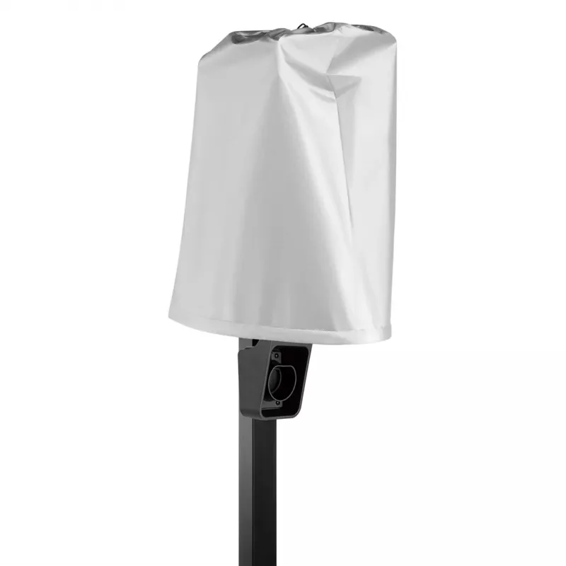 Soporte de exterior para cargadores de coche eléctrico e híbrido enchufable Maclean, acero, 15 kg máx., MCE456
