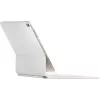 Teclado Apple Magic QWERTY US English blanco con trackpad
