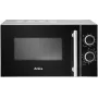 Microondas Amica AMGF20M1GS de sobremesa con grill 20 L 700 W negro, plata