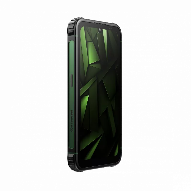 Hammer Ranger 4G smartphone, IPS de 6,1 pulgadas 720x1560, 6 GB de RAM, 256 GB, Android 15, Dual SIM, verde