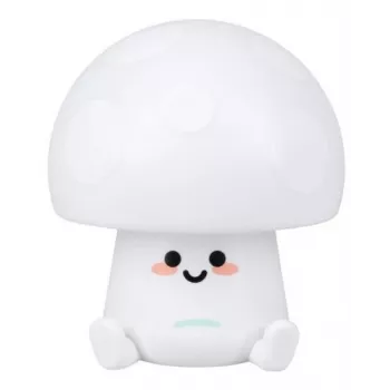 Lámpara de mesa Paladone Fun Guy Mushroom Light – lámpara de noche LED con forma de seta