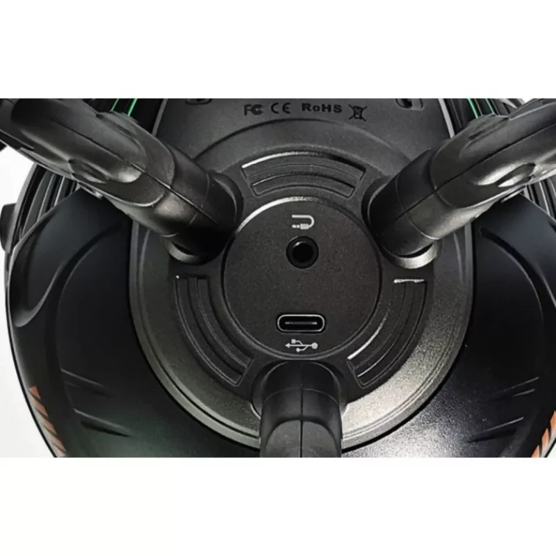 Altavoz Bluetooth Zoeao GravaStar F gris metalizado - altavoz - control de volumen