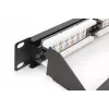 Digitus panel de parcheo CAT 6 no apantallado DN-91624U-CR