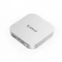 Adaptador de ranura M.2 NVMe ORICO M49P-EU-SV-BP — USB-C 10 Gbit/s, carcasa de metal