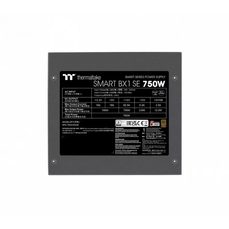 Fuente de alimentación - Smart BX1 SE 750W 80+ Bronze EU Bulk