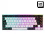 Teclado Sharkoon SKILLER SGK50 S3 75% blanco