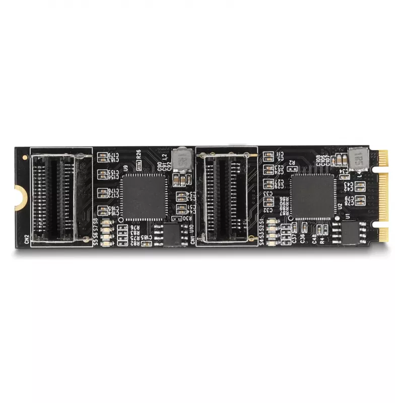 Convertidor DeLOCK M.2 2280 Key B+M macho a 8 x SATA