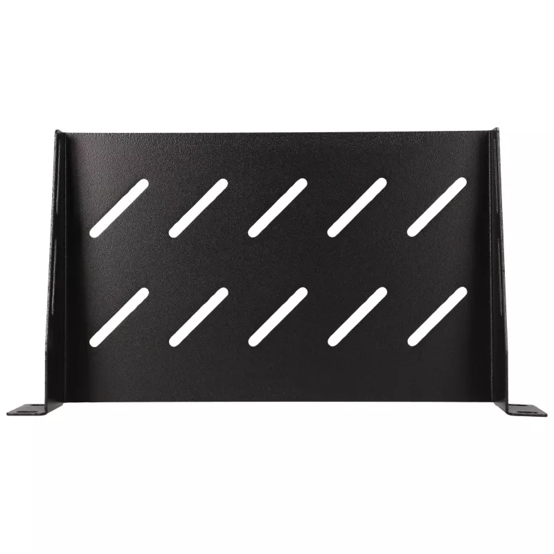 Extralink estante 1U para armarios de pared 10 negro