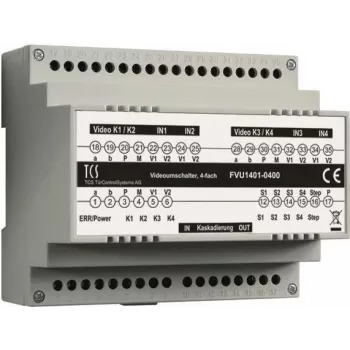 Conmutador de señal de vídeo FVU1401-0400 4 vías (FVU1401-0400)