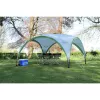 Pabellón Event Shelter Pro L 3,65 x 3,65 m gris claro verde