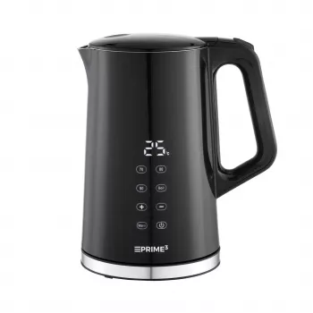 Hervidor PRIME3 SEK61 — acero inoxidable, capacidad 1,7 L, 220–240 V