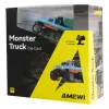 Monster Truck radiocontrolado Amewi DieCast 1:64 RTR, azul/naranja