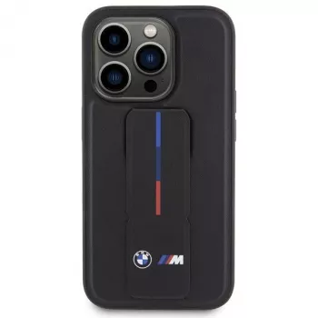 BMW | BMHCP15X22GSLK | Tapa trasera | Apple | iPhone 15 Pro Max | TPU, PC, piel ecológica | negro
