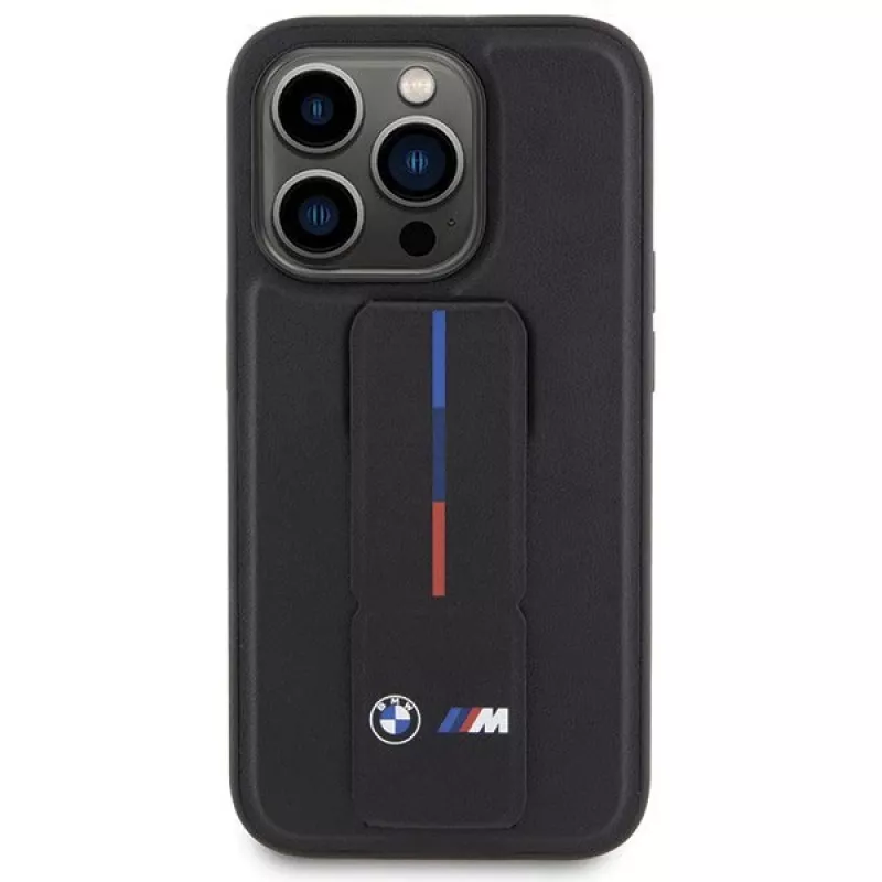 BMW | BMHCP15X22GSLK | Tapa trasera | Apple | iPhone 15 Pro Max | TPU, PC, piel ecológica | negro