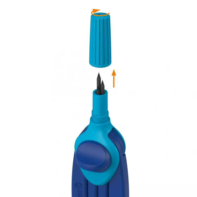 Pelikan compás Schulzirkel griffix azul minas de repuesto caja colgante (700818)