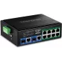 Switch Gigabit industrial TRENDnet TI-BG108 – 10 puertos, 400W PoE++