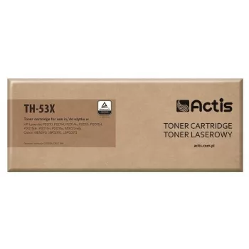 Tóner Actis TH-53X (equivalente a HP 53X Q7553X, Canon CRG-715H; estándar; 7000 páginas; negro)
