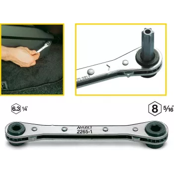 Hazet carraca reversible para puntas 2265-1 (2265-1)