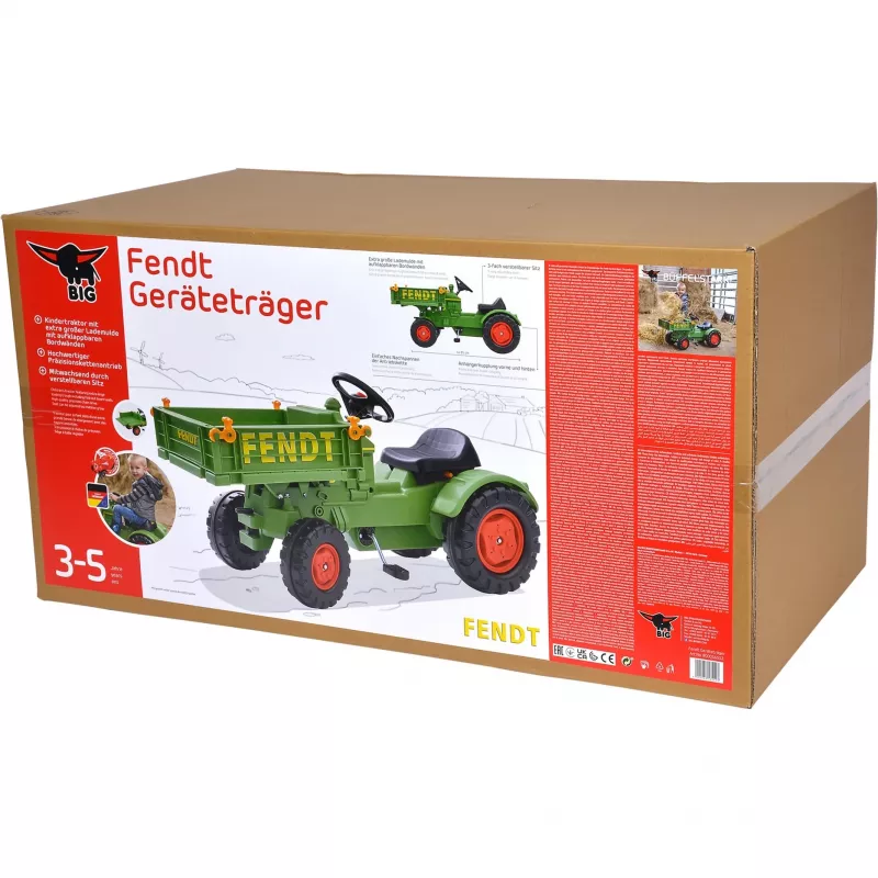Fendt Geräteträger, vehículo infantil verde