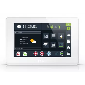 SATEL KEYPAD INT-TSI-W GRAPHIC 7 PULGADAS (BLANCO)