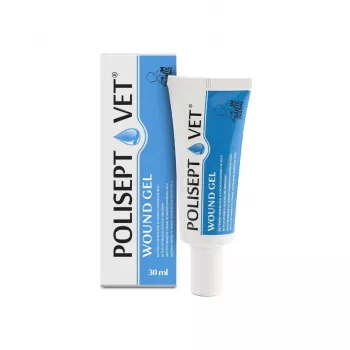 Gel para heridas JM Sante Polisept Vet 30 ml para perros y gatos, tubo 30 ml, 50 g
