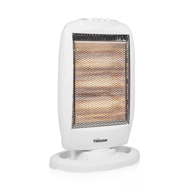 Calefactor Tristar | KA-5129 | Calefactor radiante | 1200 W | Apto para estancias de hasta 38 m³ | Apto para estancias de hasta 15 m² | Gris | IP00