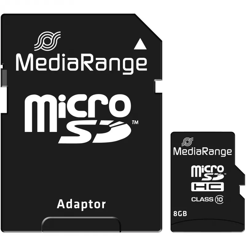 Memoria Micro Sdhc 8GB C10/W/ADAPTER MR957 Mediarange