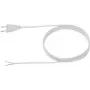 Cable de alimentación Bachmann 202.184 H03VVH2-F 2x0,75 mm², línea principal flexible