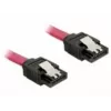 Cable SATA DeLOCK 82677 0,5m rojo