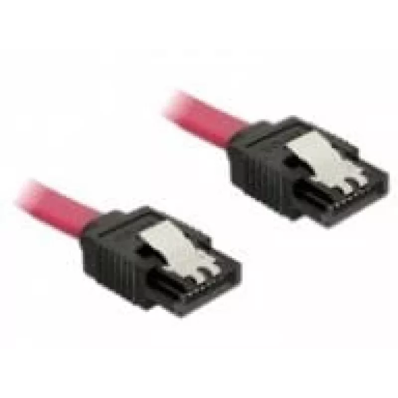Cable SATA DeLOCK 82677 0,5m rojo