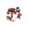 Set de juguete de construcción LEGO Sonic the Hedgehog 77005 Knuckles vs Dr Eggman Egg Crusher Mech, 350 piezas, edad 8+