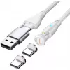 Cable USB 4smarts 541236 USB 2.0 1,8 m USB C blanco