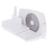 Cortadora de fiambre Adler AD 4703 eléctrica 150 W blanca plástico