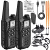 Walkie-talkie Baofeng BF-T25E negro, 2 uds.