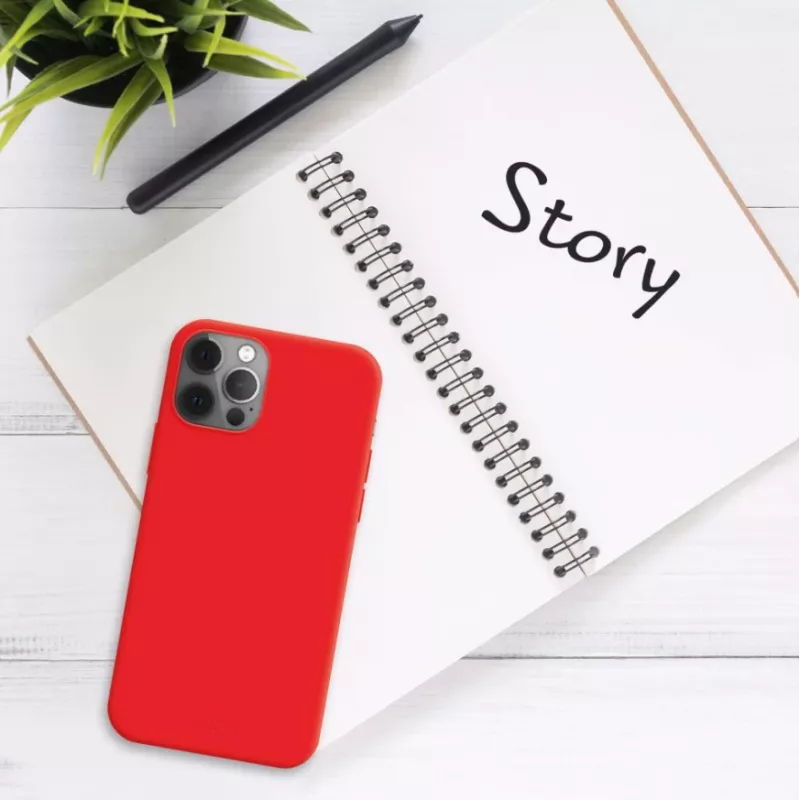 Fixed Story | Cubierta trasera | Apple | iPhone 16 Plus | Engomada | Roja