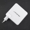 Qoltec Cargador GaN FAST 108W | 5-20V | 3-4.7A | USB C | blanco