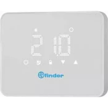 Termostato de ambiente Finder 1T.91.9.003.0000 montaje en superficie programa diario 5 a 37 °C (1T.91.9.003.0000)