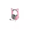 Razer Kraken Kitty V2 RZ04-04730200-R3M1 auriculares gaming con cable, USB-A, micrófono, drivers de 40 mm, Quartz Pink