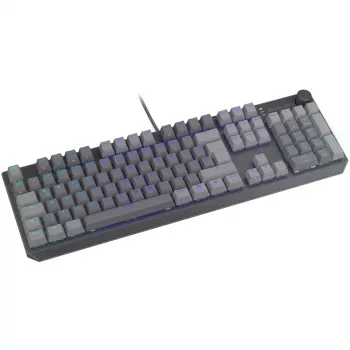 Thock V2, Teclado gaming Gris, Distribución DE, ENDORFY Red
