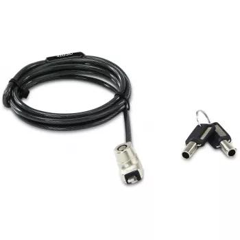 DICOTA BASE XX Candado de cable con cuña para portátil antracita 1,5 m