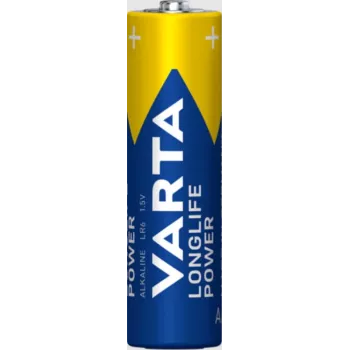 Pila alcalina AA Varta LONGLIFE Power High Energy — pack de 12