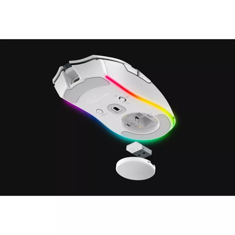 Ratón gaming Razer Cobra Pro diestro RF Wireless + Bluetooth + USB Type-C óptico 30000 DPI