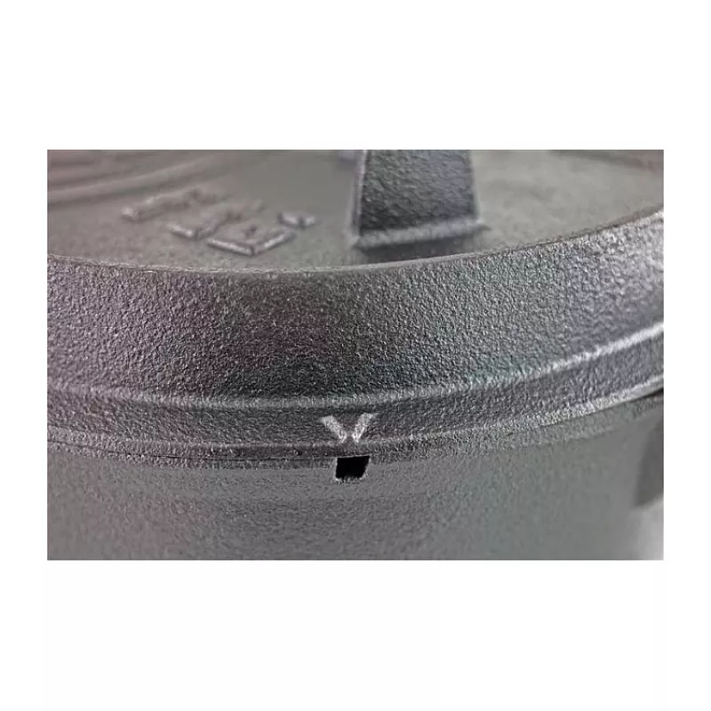 Petromax Olla de fuego ft6 con patas, 5,7 L, hierro fundido, negro