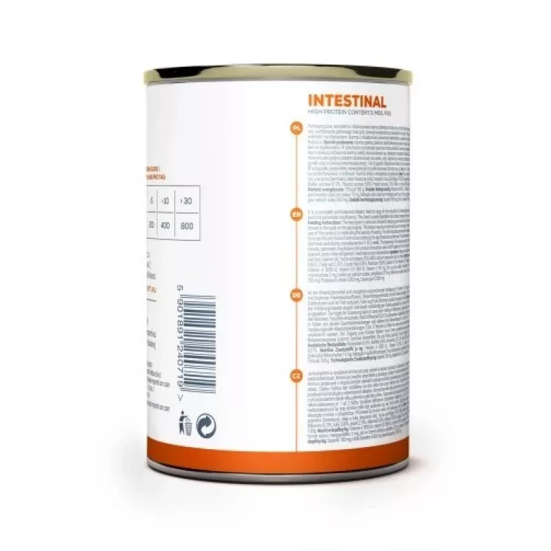 Comida húmeda para perros VETEXPERT Veterinary Diet Intestinal 400 g, ave, sin cereales, para recuperación tras cirugía digestiva