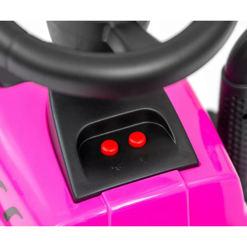 Correpasillos milly mally T7 tractor (rosa) vehículo correpasillos para niños