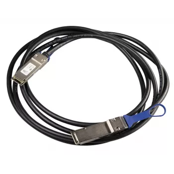 Cable Mikrotik XQ+DA0003 InfiniBand 3 m QSFP+ a QSFP+ / QSFP28 a QSFP28 Negro
