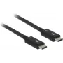 Cable USB DeLOCK 84846 USB 3.2 Gen 2 1,5 m USB-C negro