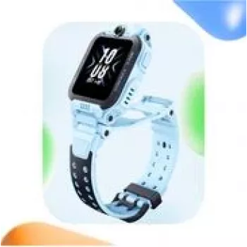 Smartwatch imoo Z7 1,3 pulgadas TFT 240×240 px pantalla táctil 4G Wi‑Fi GPS, 740 mAh, carcasa azul