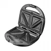 Sandwichera Adler AD 3040 1200 W negra, gris