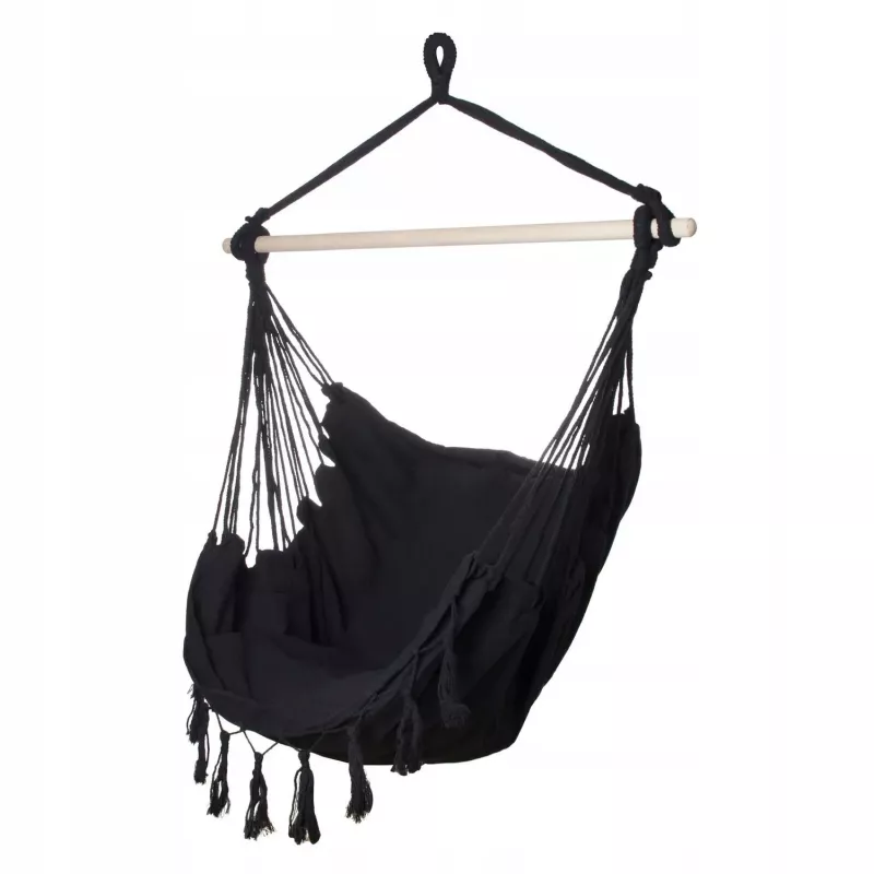 Black Forest | Hamaca | Silla brasileña 100x130cm negra